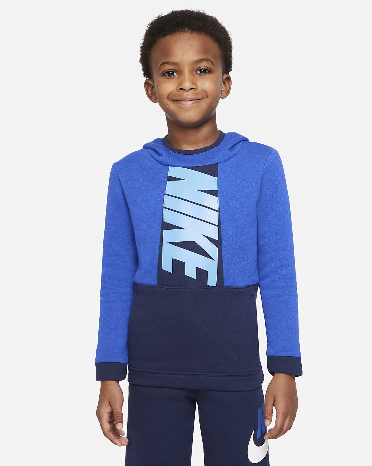 Blue nike 2024 hoodie kids