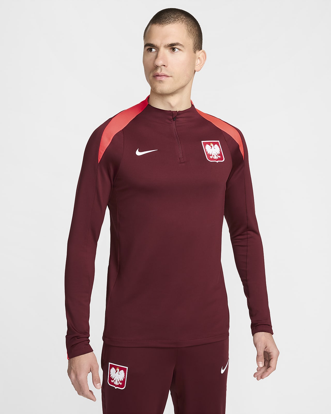 Maglia da calcio per allenamento Nike Dri-FIT Polonia Strike – Uomo