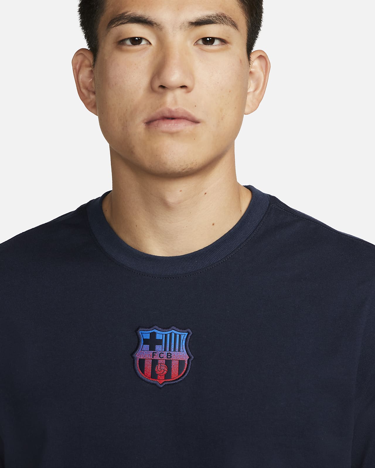 F.C. Barcelona Home Men's Football T-Shirt. Nike IL