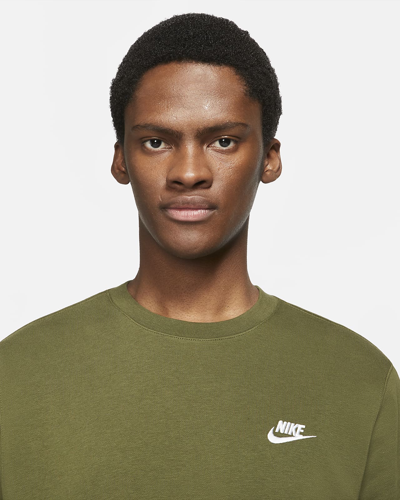 men's french terry crew nike sportswear