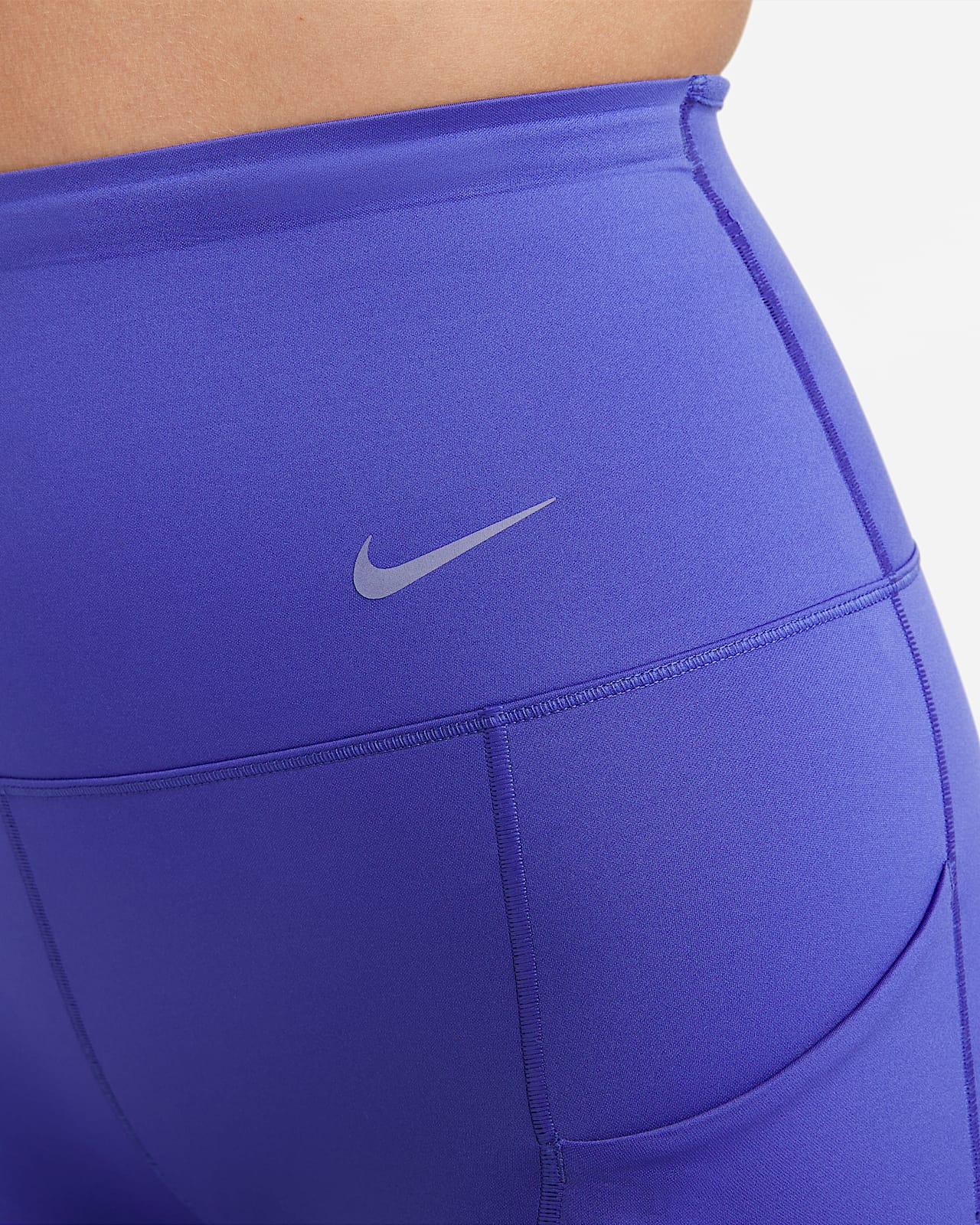 Short De Sport Femme Husnainna Taille Haute 6.3cm - Poche Zippée, Léger, Respirant, Pour Running, Fitness