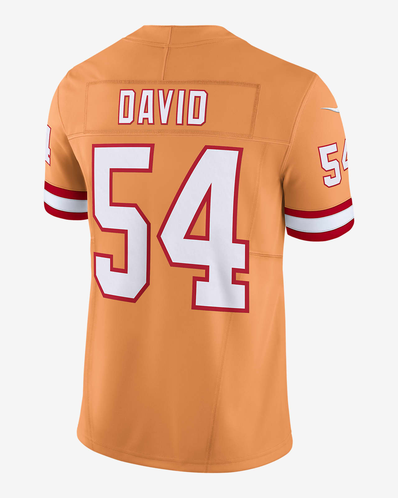 Nike Tampa Bay Buccaneers No54 Lavonte David Red Team Color Women's Stitched NFL Vapor Untouchable Limited Jersey