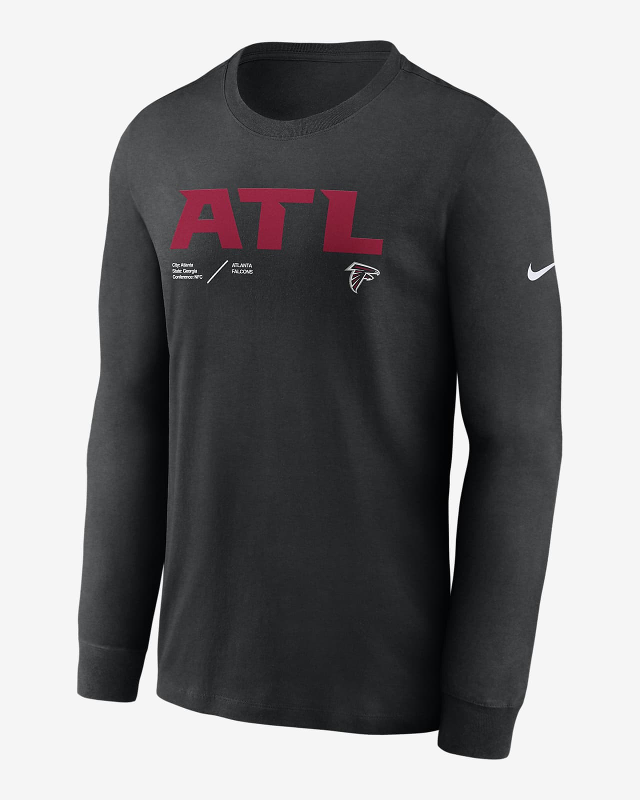 nike dri fit falcons shirt