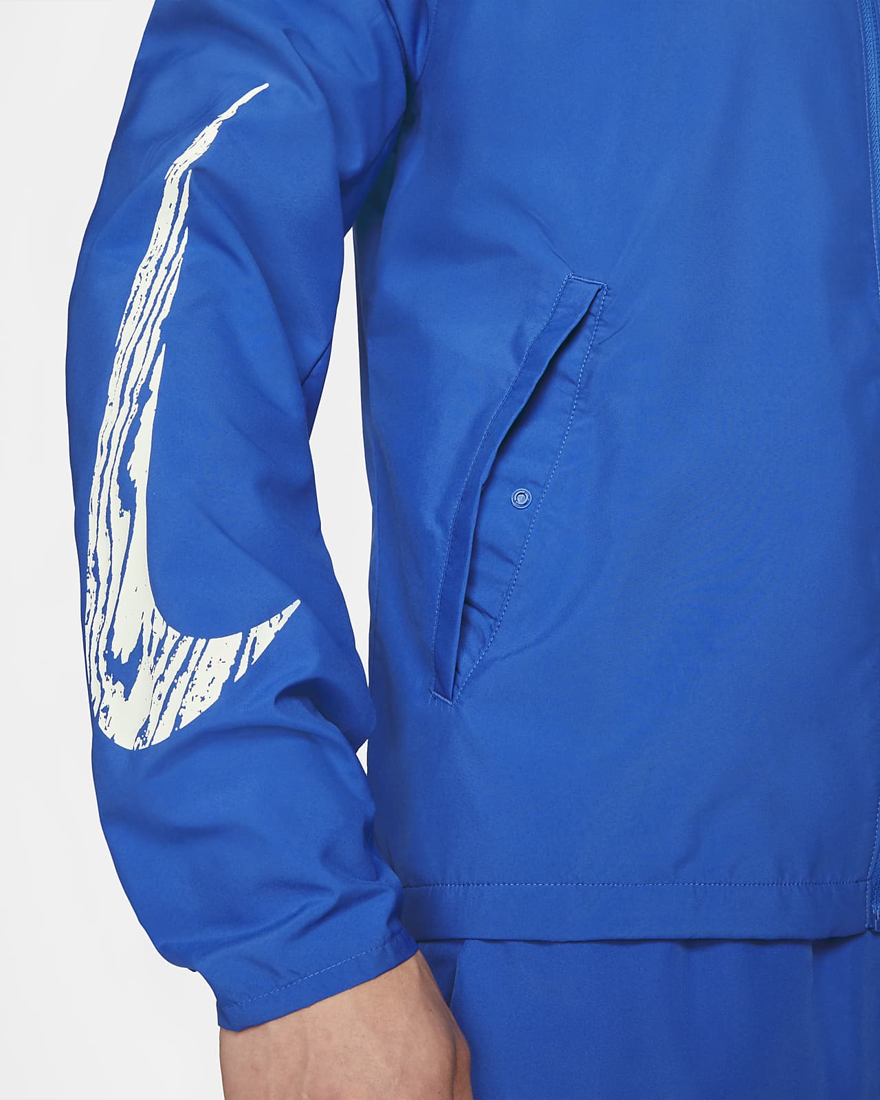 nike essential full zip running jacket