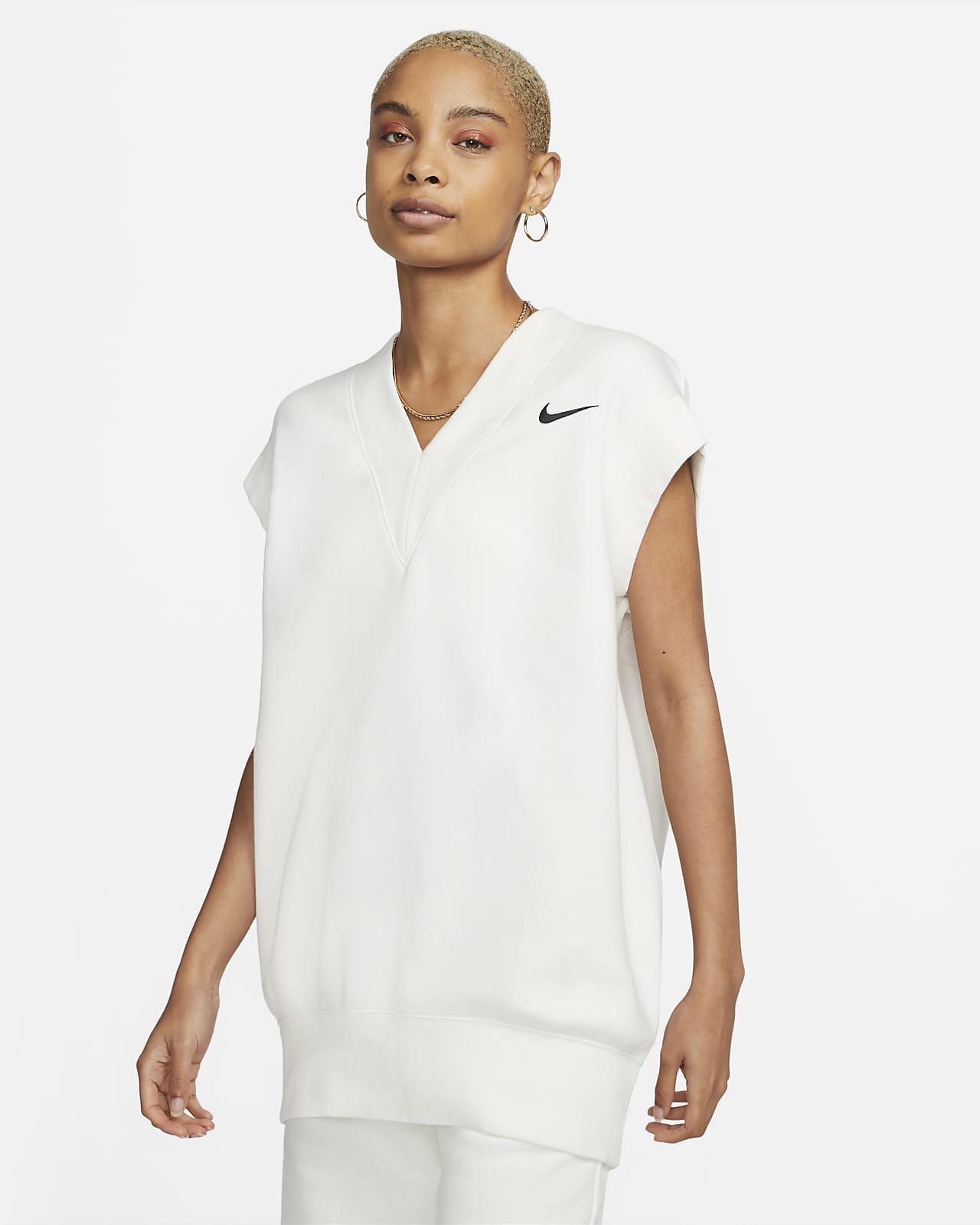 Chaleco oversized para mujer Nike Sportswear Phoenix Fleece