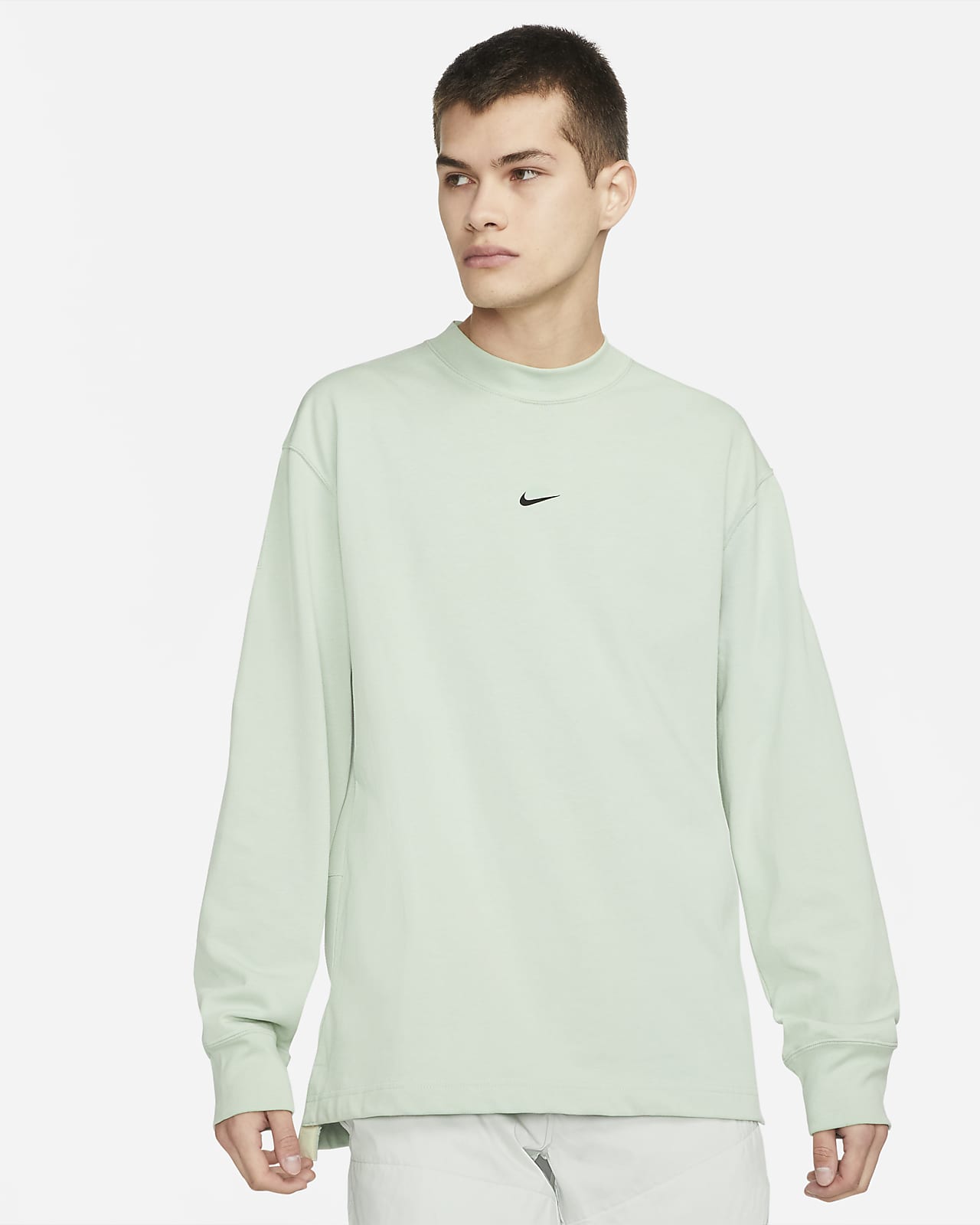 Nike Sportswear Style Essentials Langarm-Oberteil mit Stehkragen für Herren