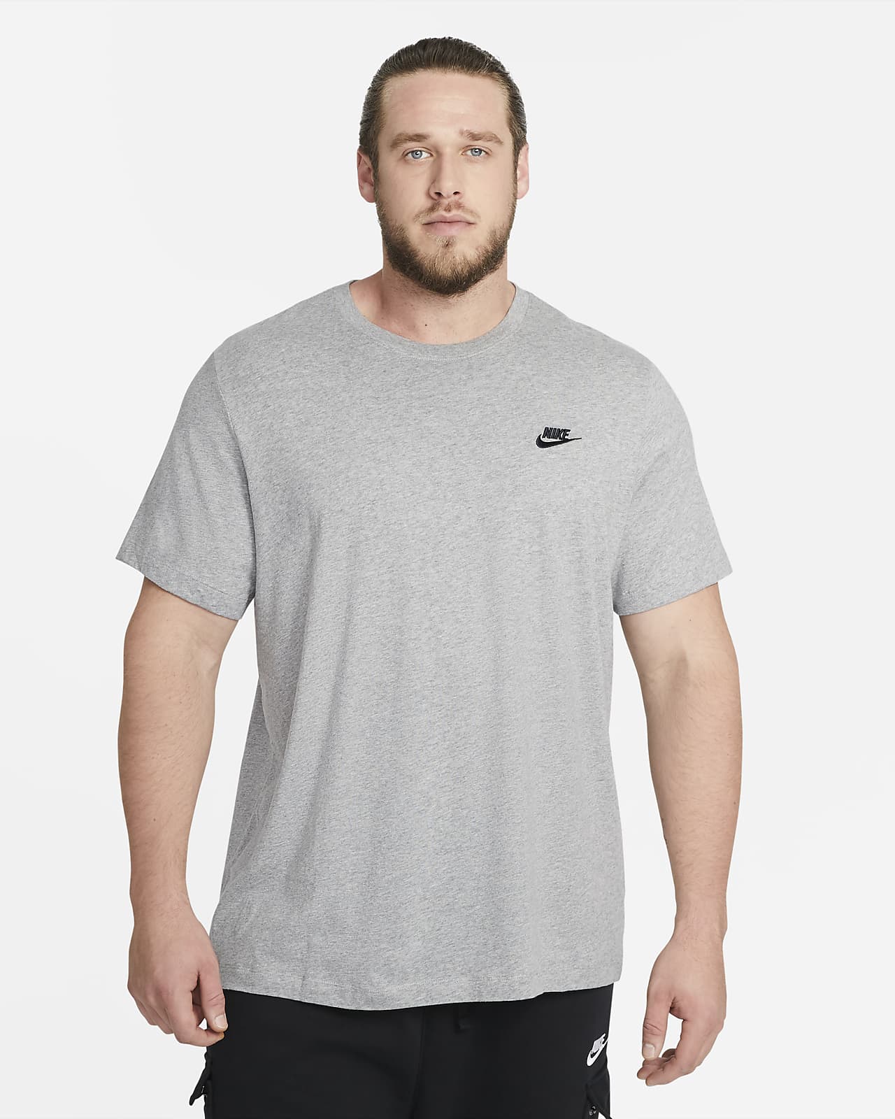 Nike grey hot sale t shirt