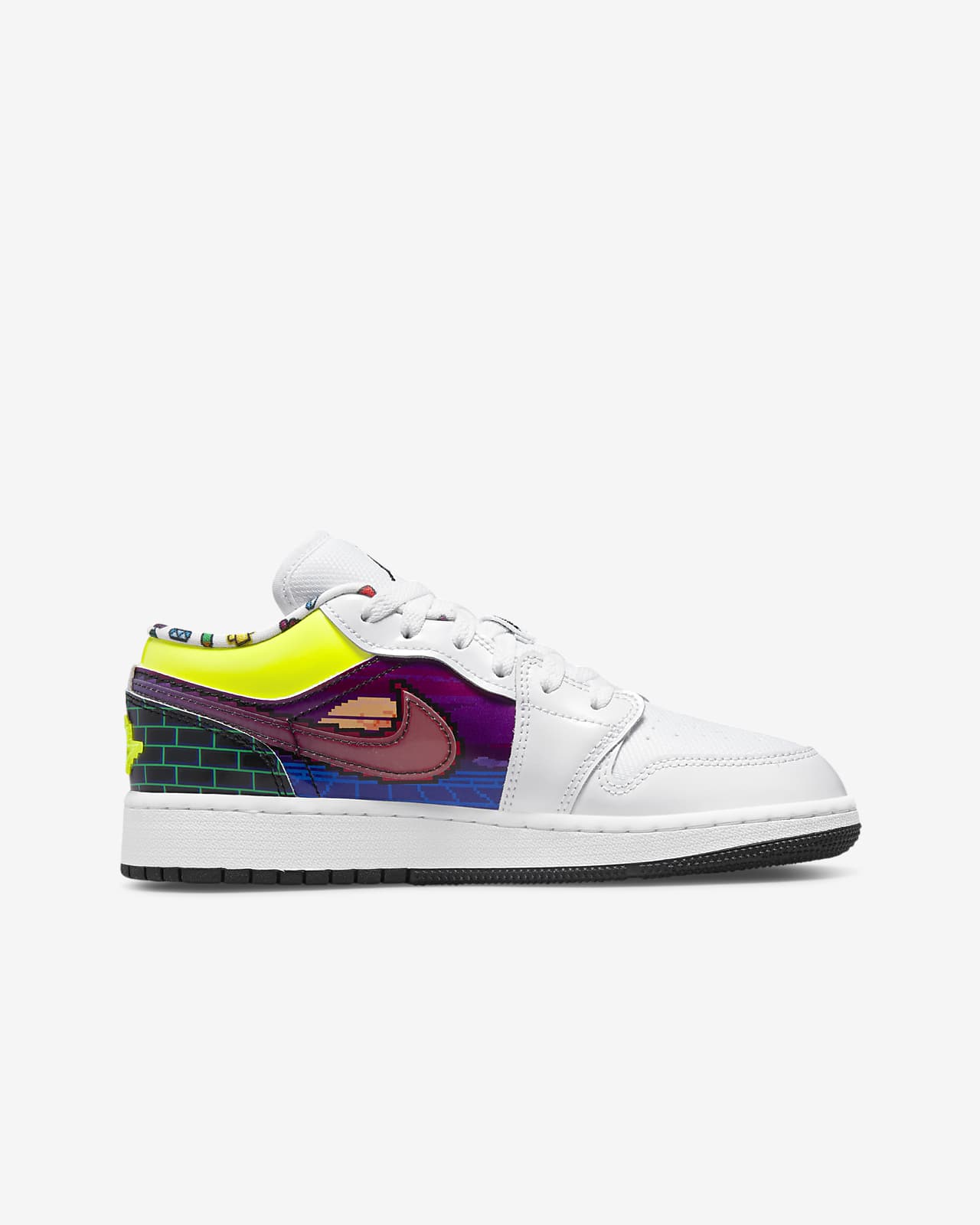 Calzado para niños grandes Air Jordan 1 Low. Nike MX