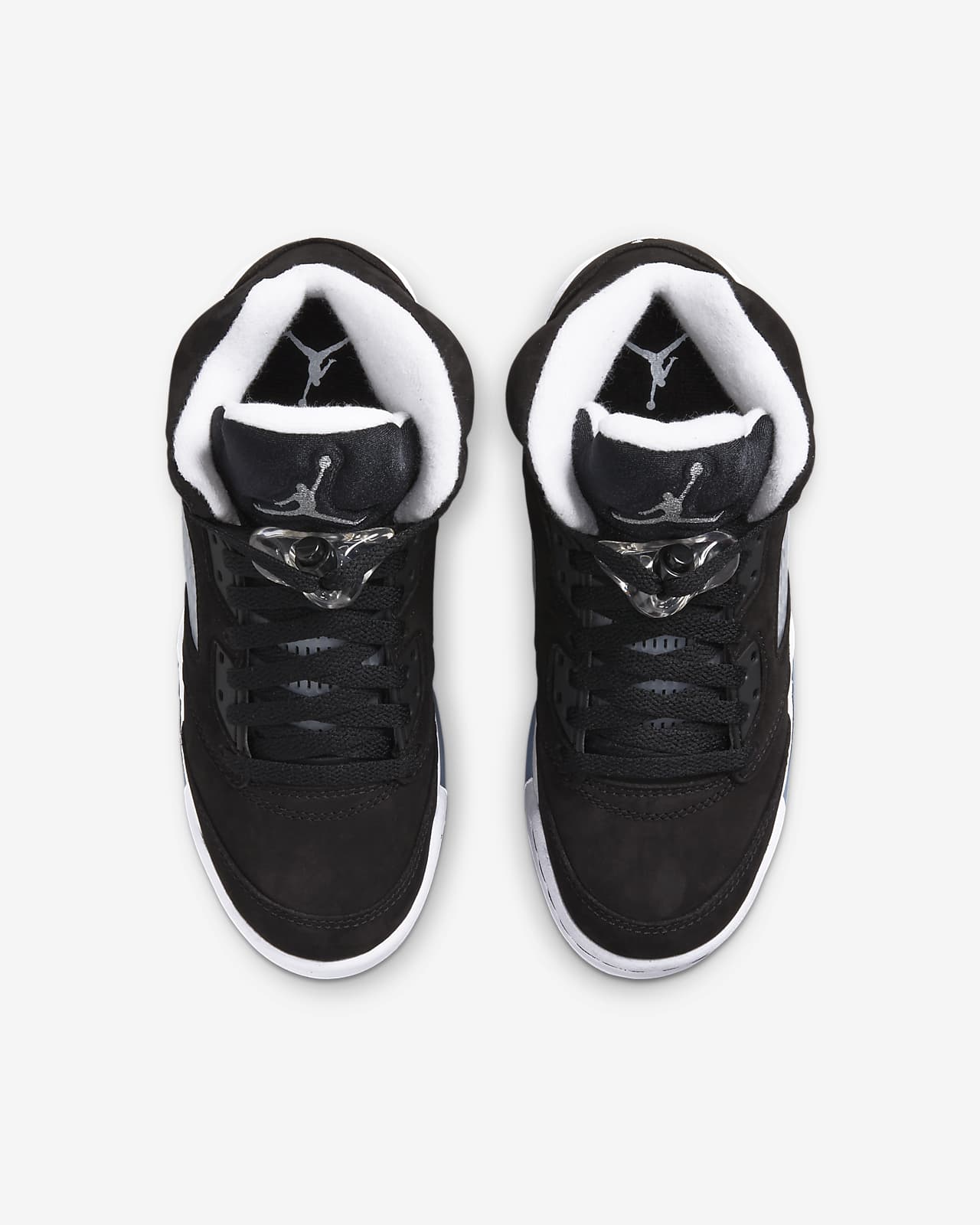 jordan 5 black and white
