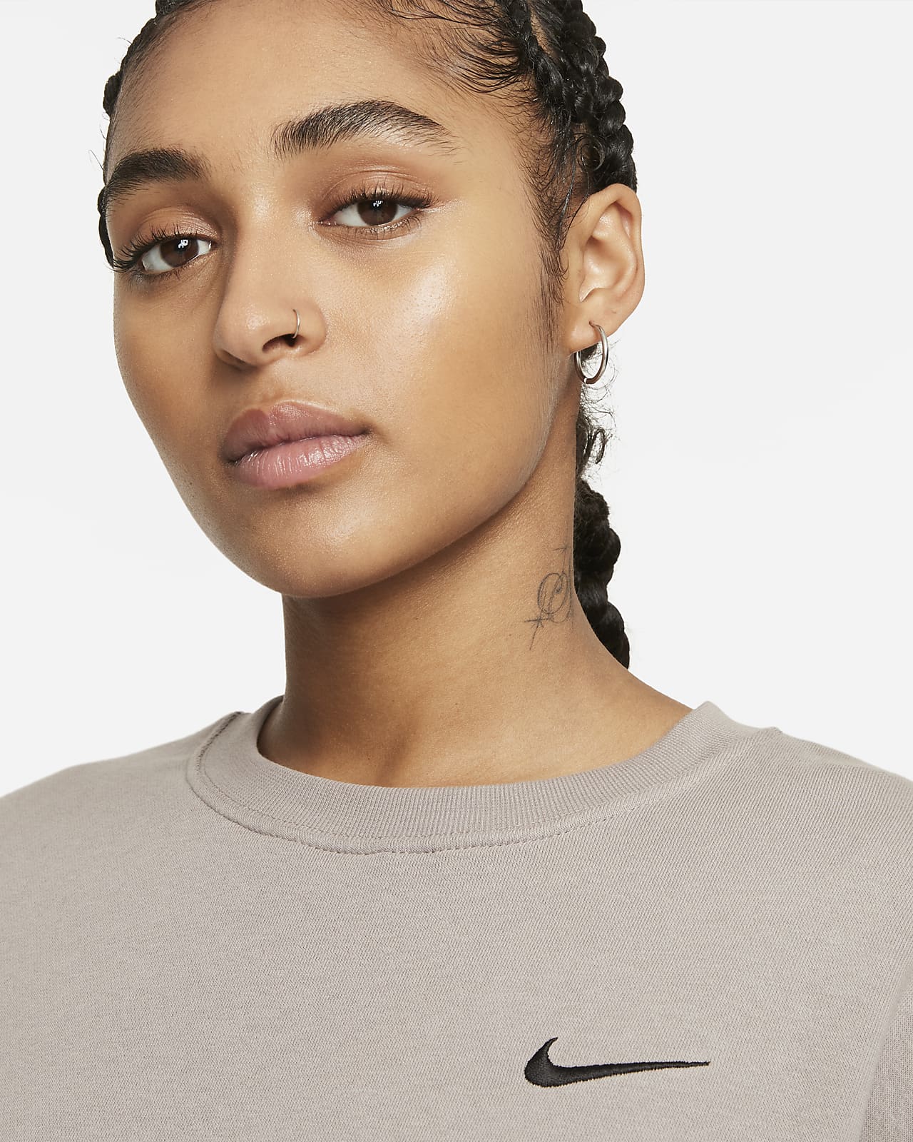 Nike Sportswear Women's Fleece Crop Top. Nike RO