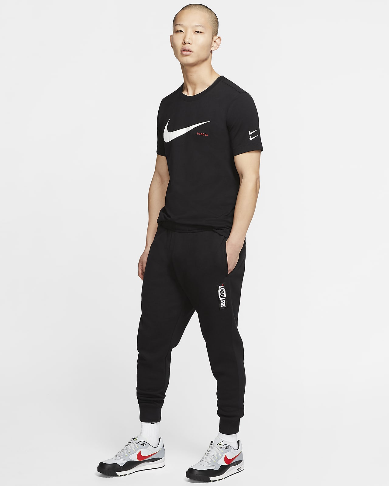 Nike Sportswear Big Swoosh T-shirt / White