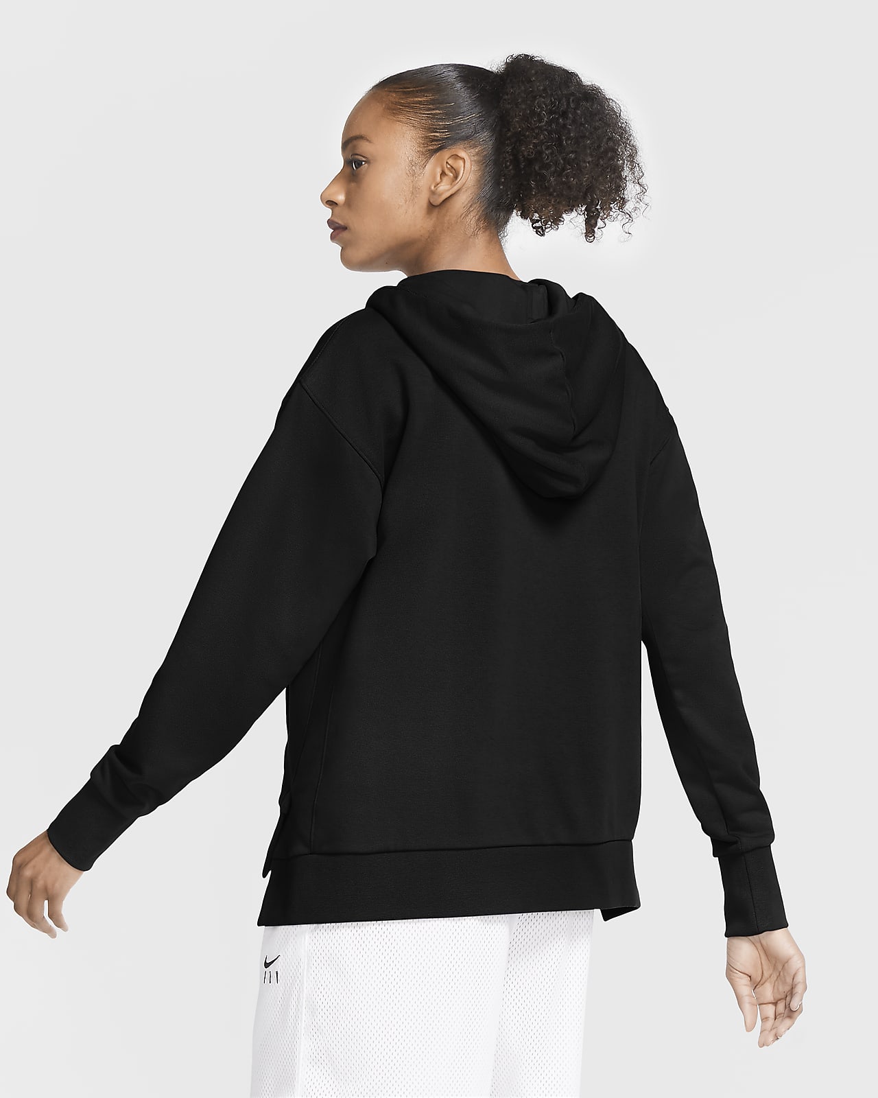 nike swoosh overhead hoodie green