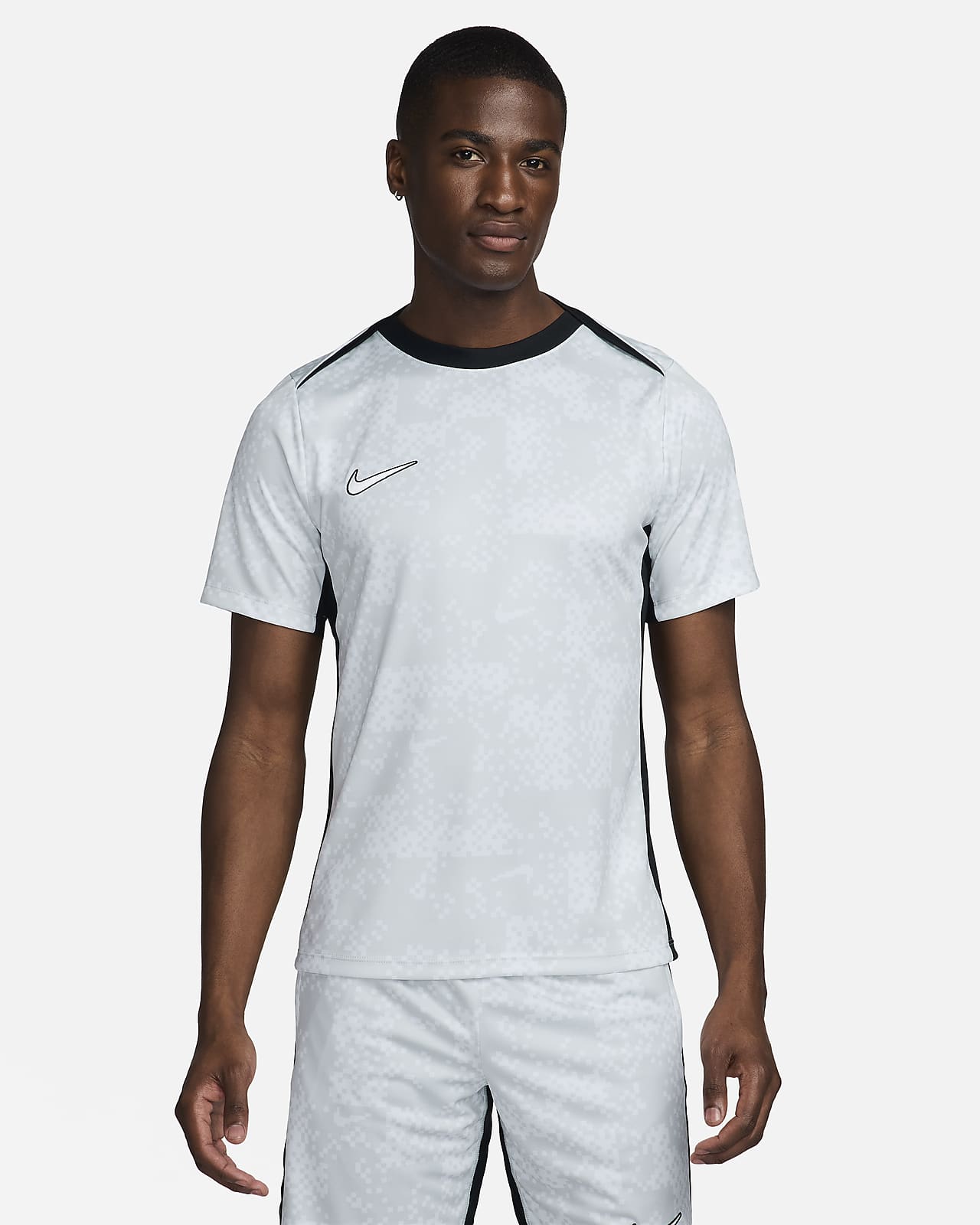 Ανδρική ποδοσφαιρική κοντομάνικη μπλούζα Dri-FIT με σχέδιο Nike Academy Pro