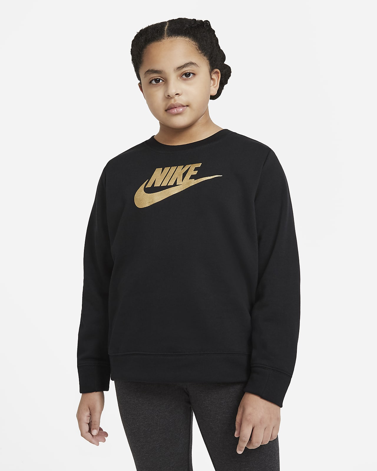 Nike Sportswear Older Kids' (Girls') Crew (Extended Size)