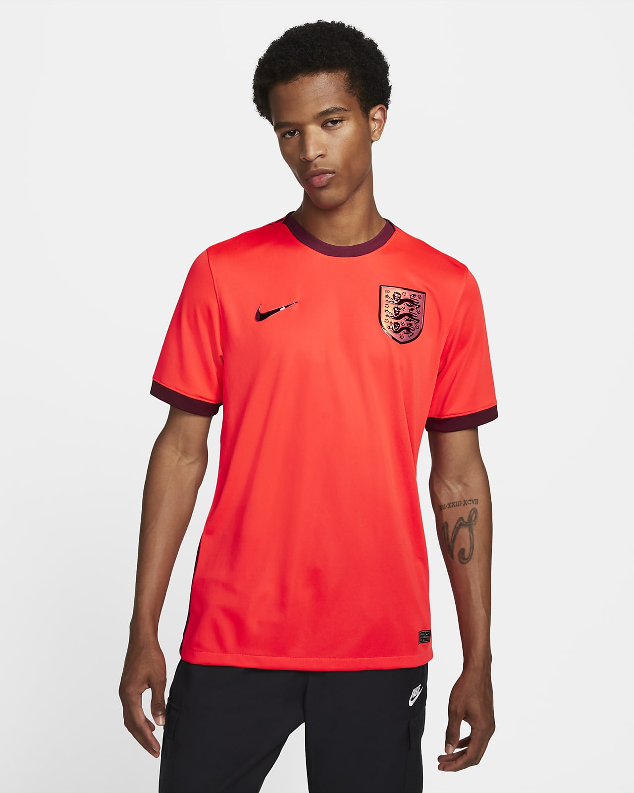 red soccer jersey nike