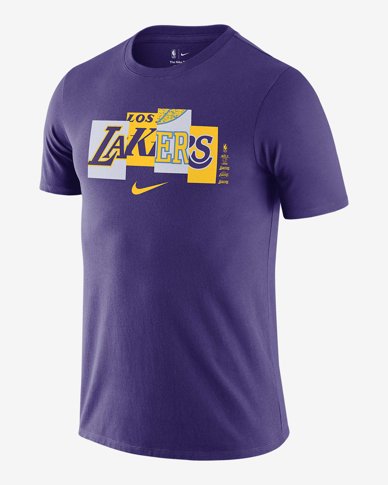 Los Angeles Lakers City Edition Men's Nike Dri-FIT NBA T-Shirt. Nike.com