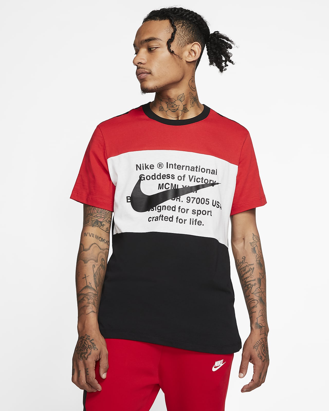 nike swoosh logo shirt