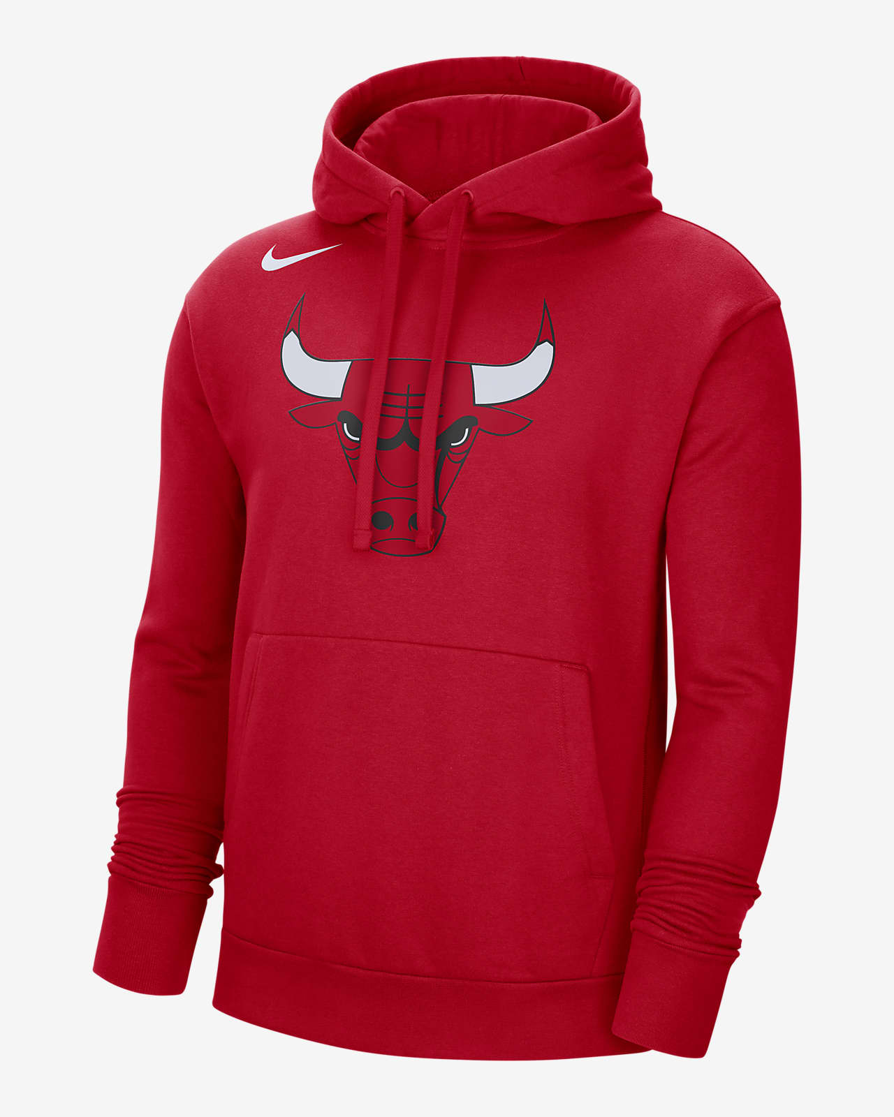 Chicago Bulls Sudadera con capucha de tejido Fleece Nike de la NBA - Nike