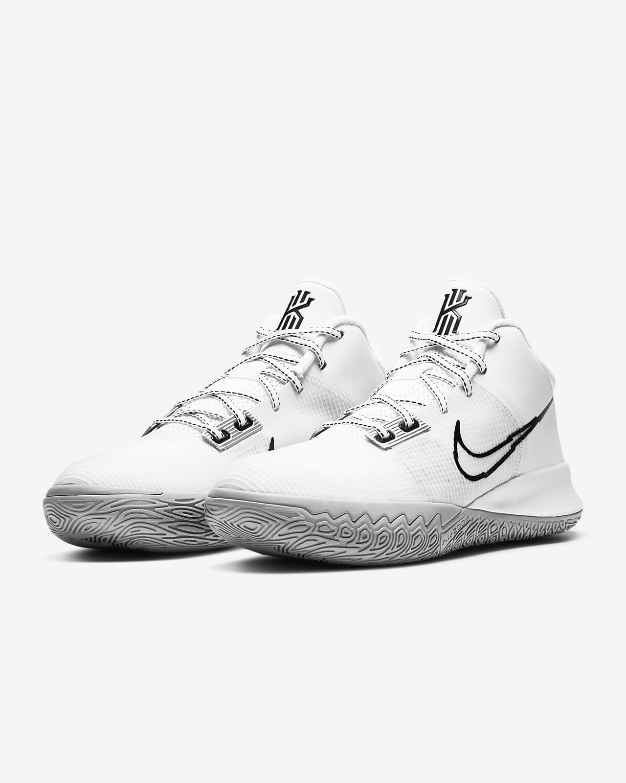 nike men's kyrie flytrap basketball shoes white