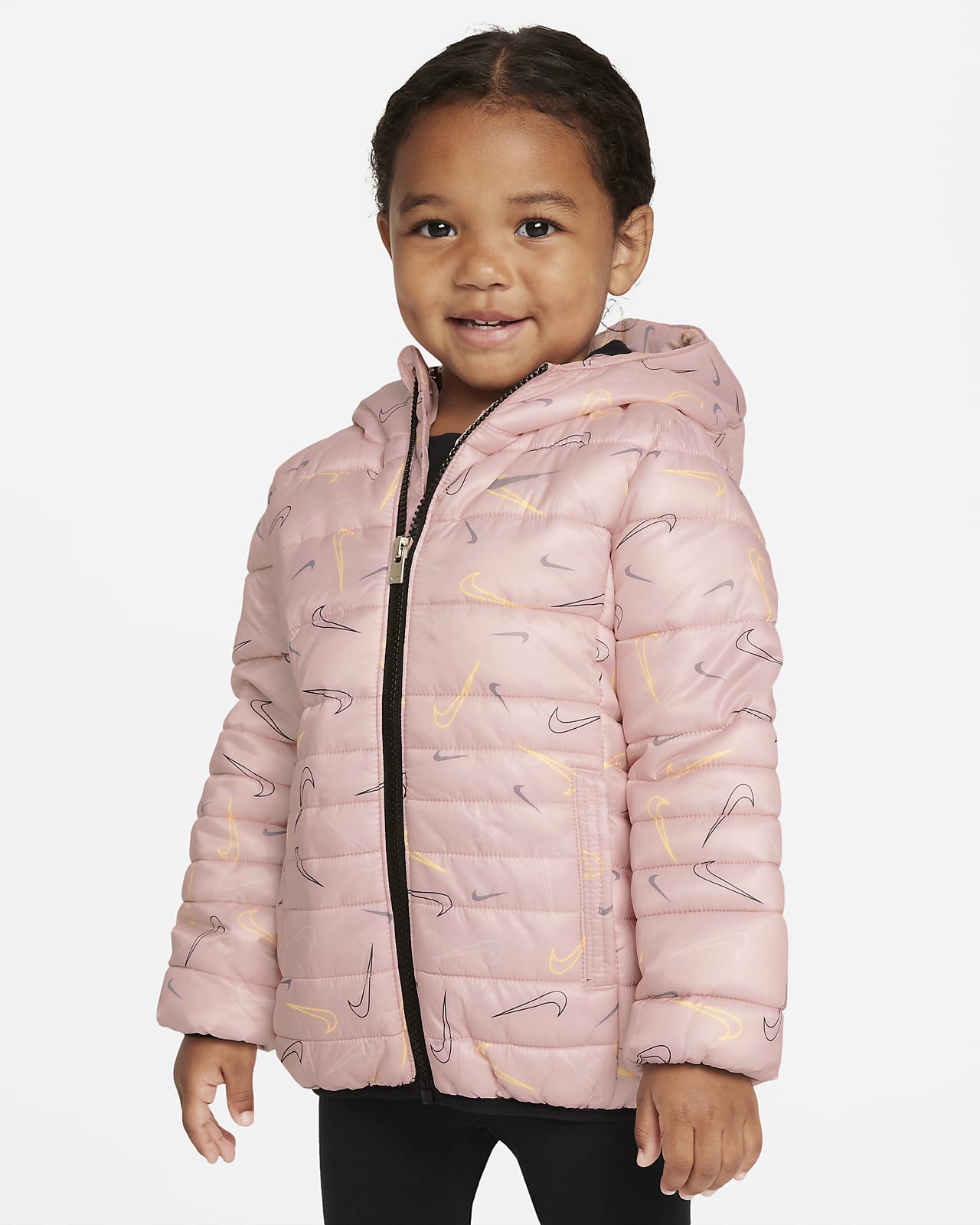 nike navy puffer jacket