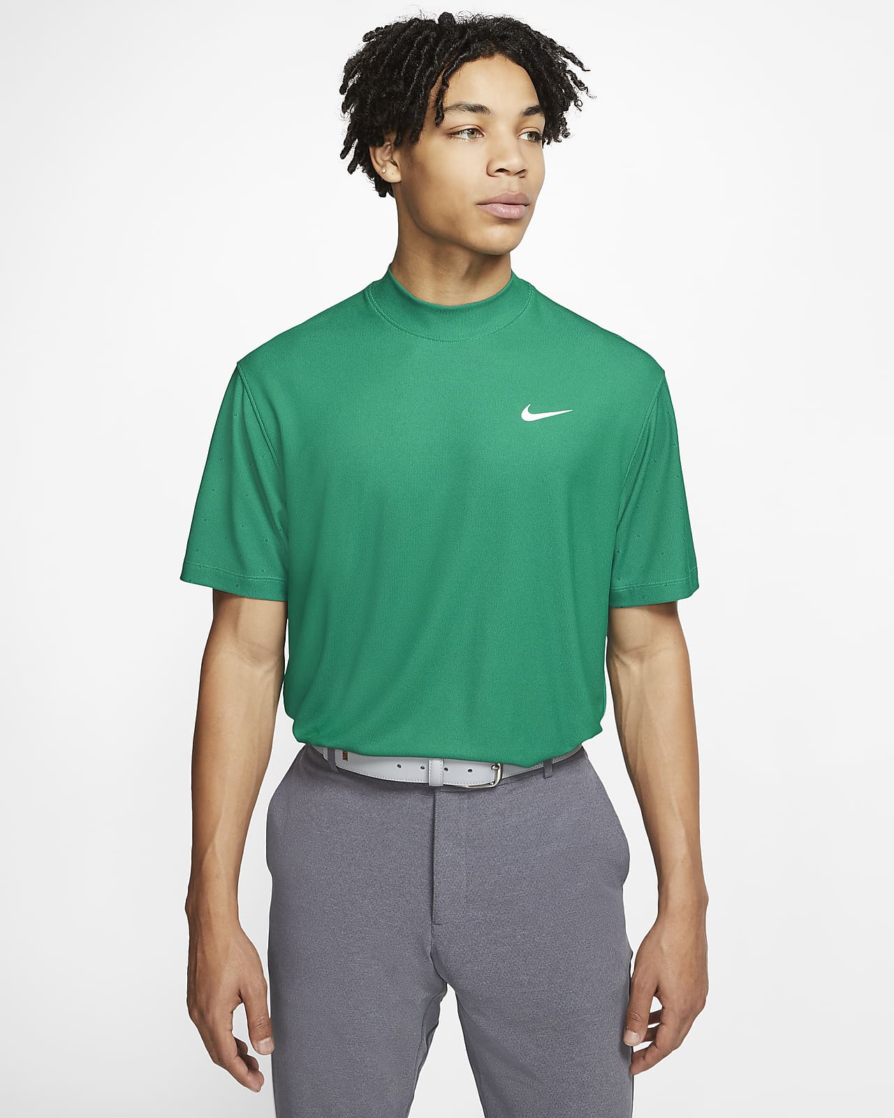 Download Nike Dri-FIT Tiger Woods Men's Mock-Neck Golf Top. Nike.com