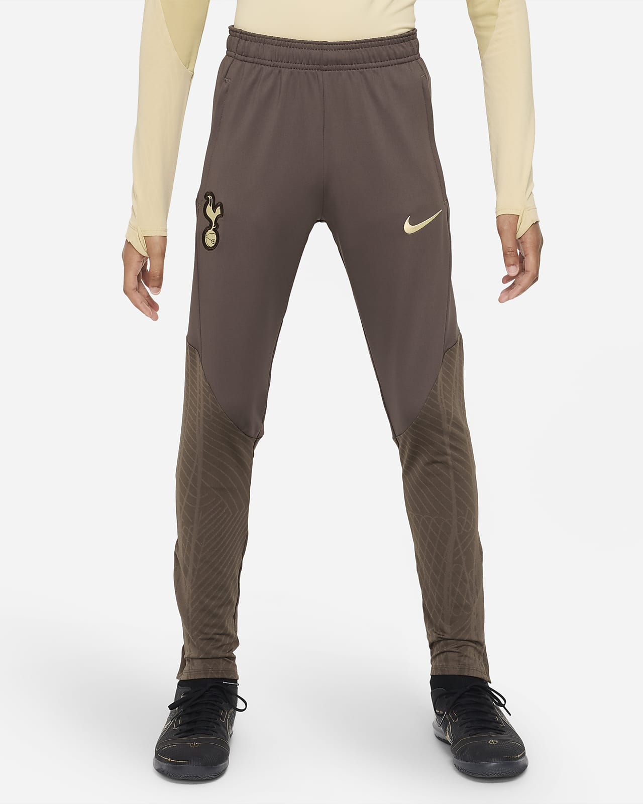 Ποδοσφαιρικό πλεκτό παντελόνι Nike Dri-FIT εναλλακτικής εμφάνισης Τότεναμ Strike για μεγάλα παιδιά