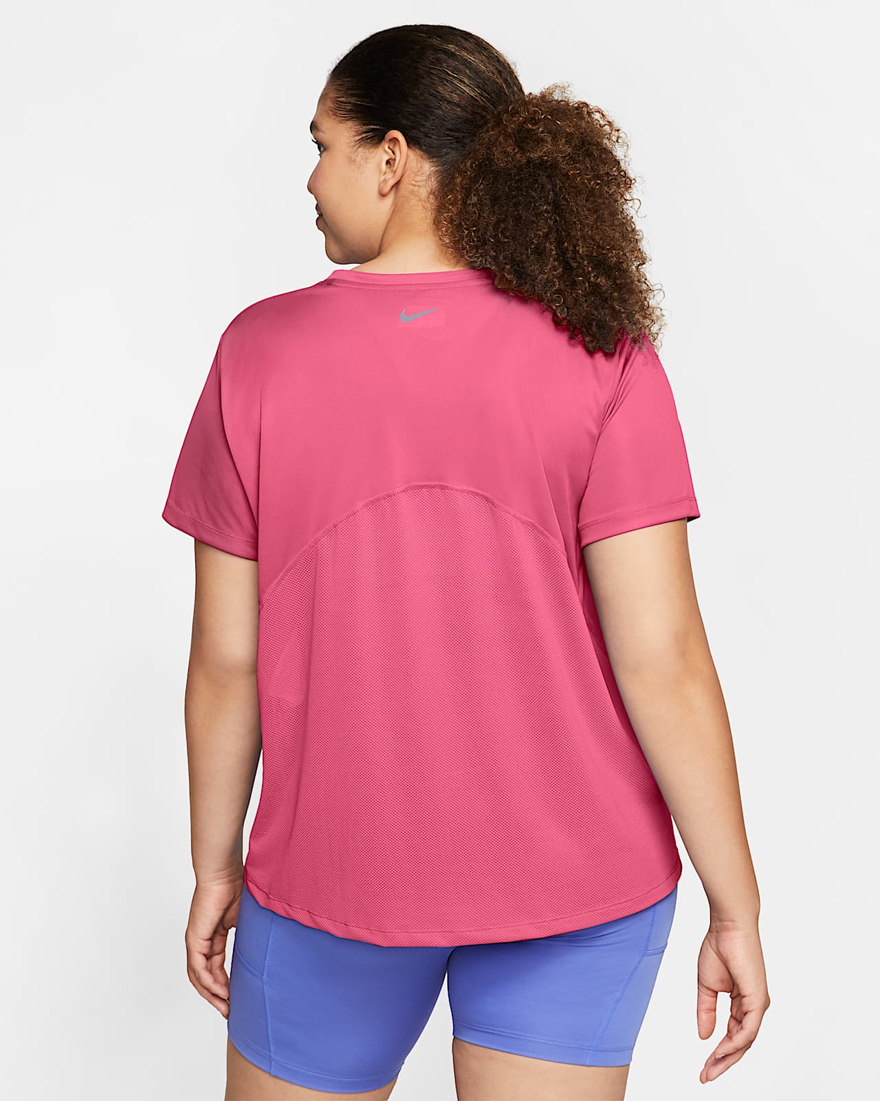 nike miler short sleeve running top