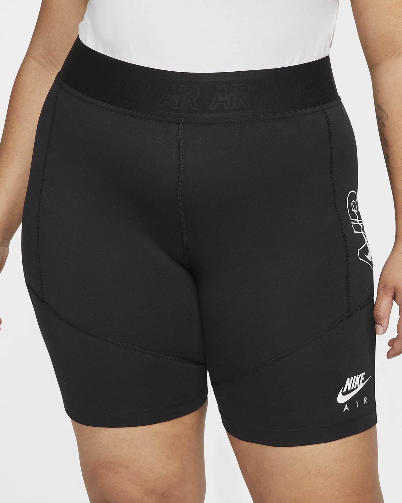 nike plus size air bike shorts