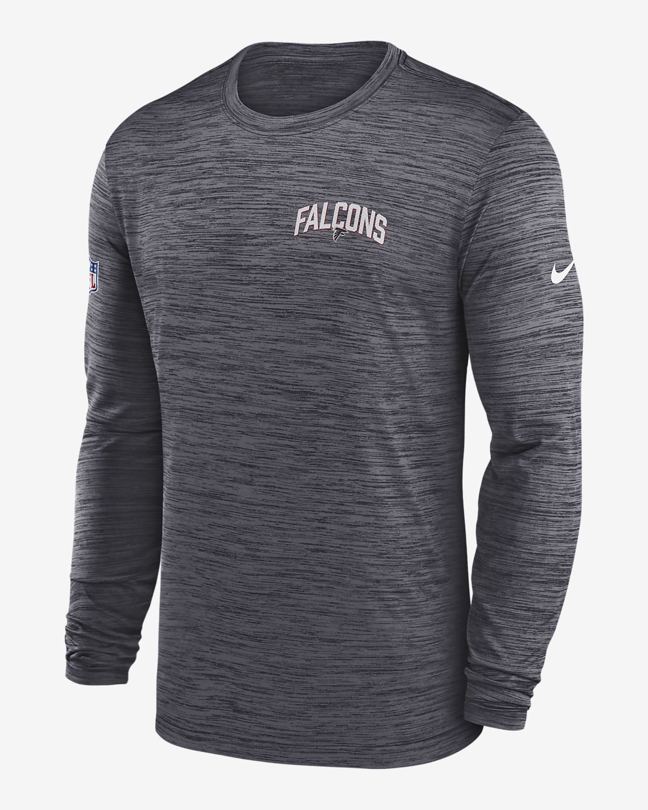 Nike Dri-FIT Velocity Athletic Stack (NFL Atlanta Falcons) Men's Long-Sleeve T-Shirt