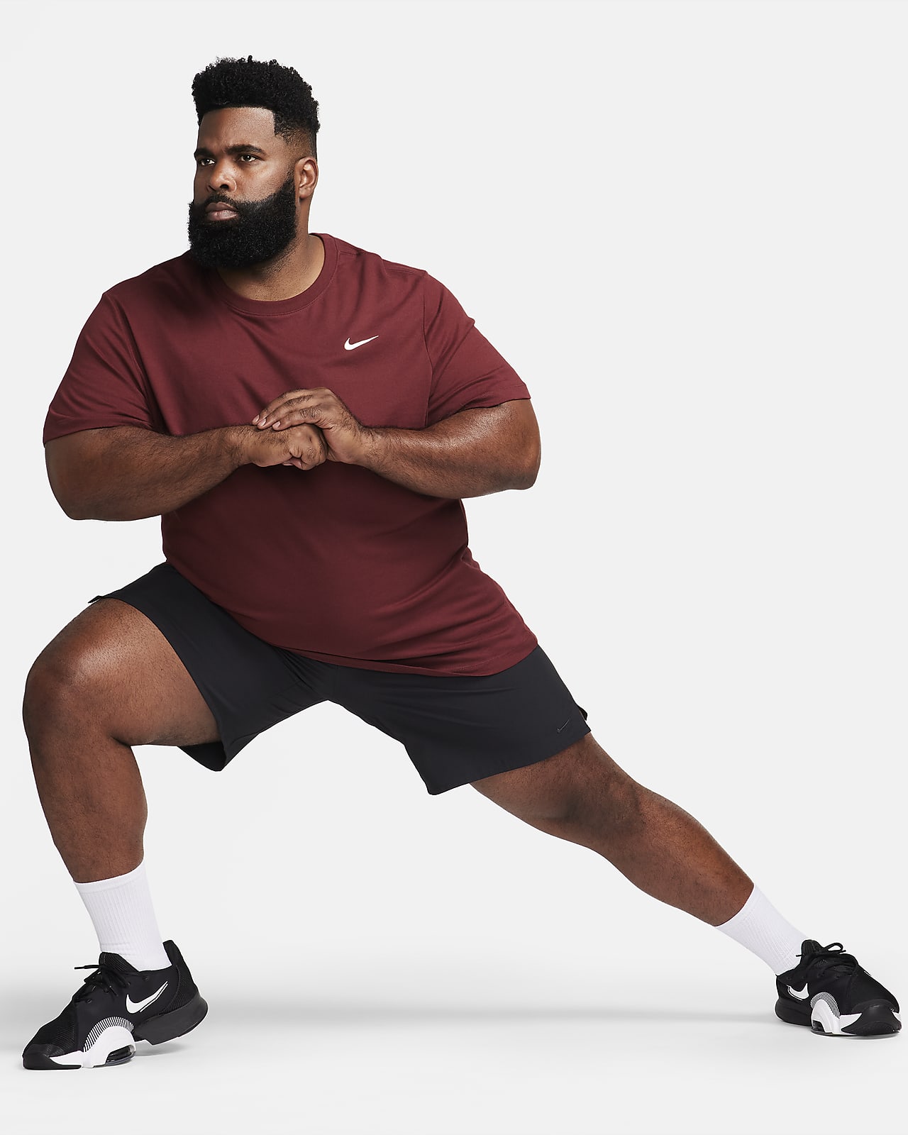 Pull de fitness à capuche Dri-FIT Nike Dry Graphic pour homme. Nike BE
