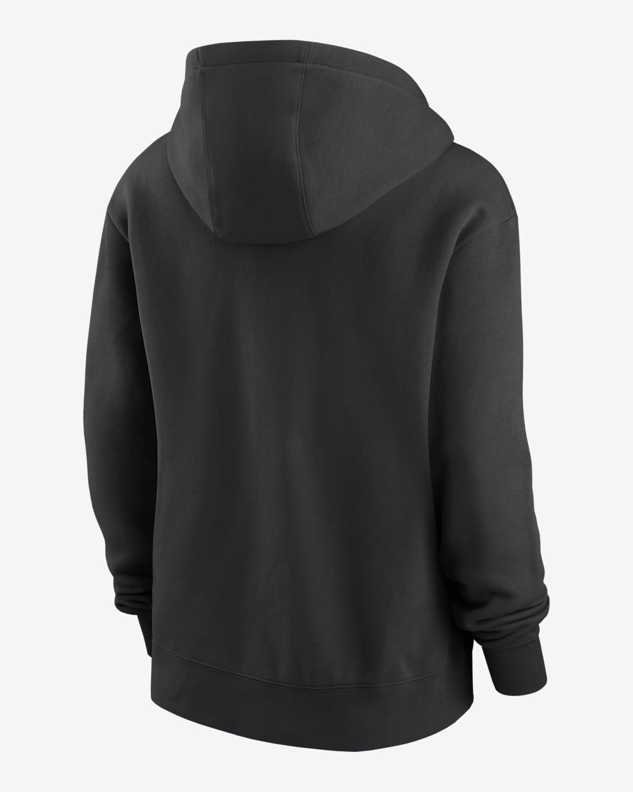 Nike Packers Women's Funnel Pullover Hoodie Charcoal Size S | MODA3