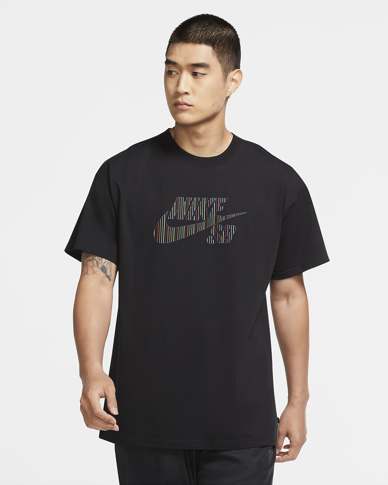 Nike Sb Skateboard T Shirt Mit Logo Fur Herren Nike At