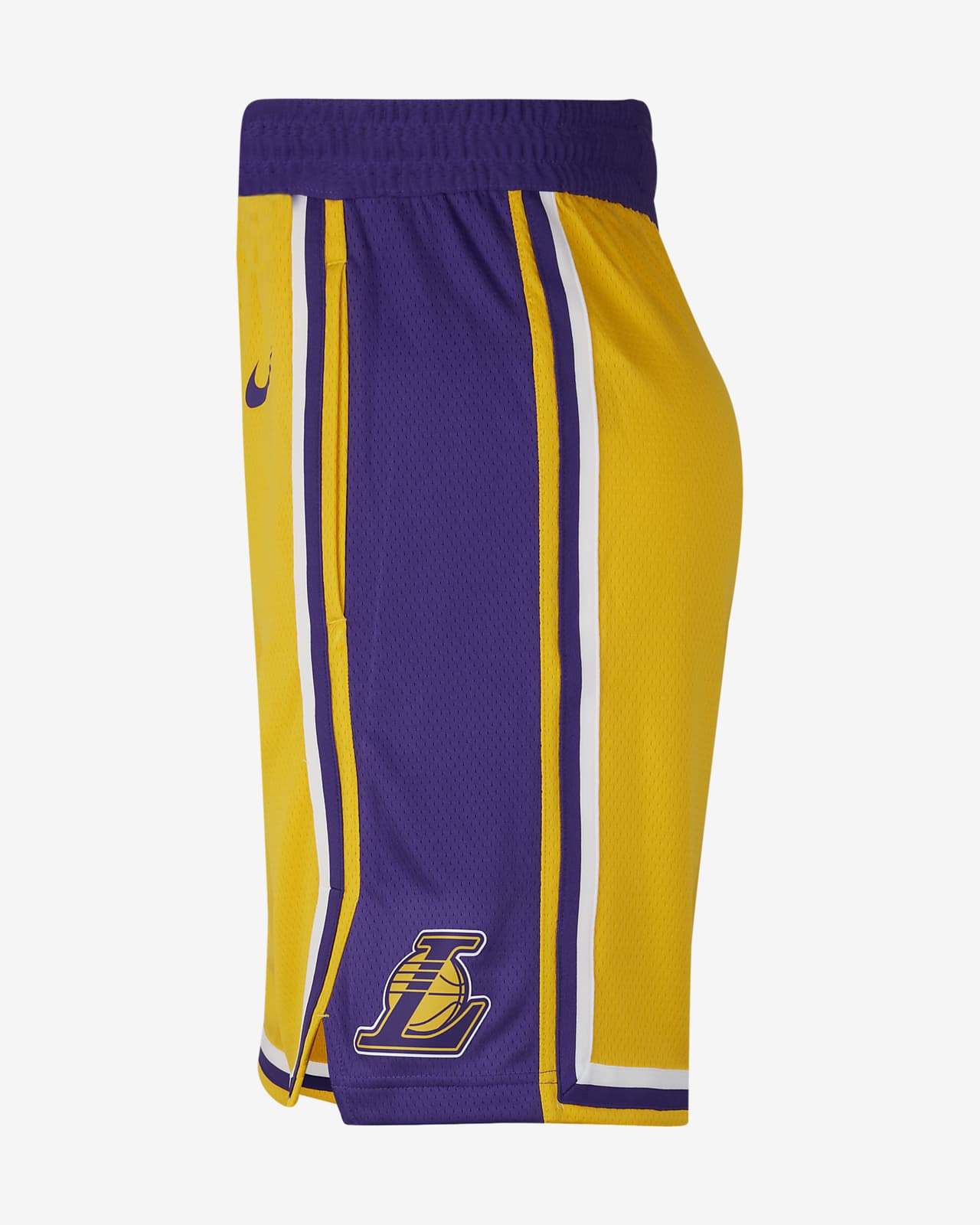 Los Angeles Lakers Icon Edition Men's Nike NBA Swingman Shorts. Nike SE