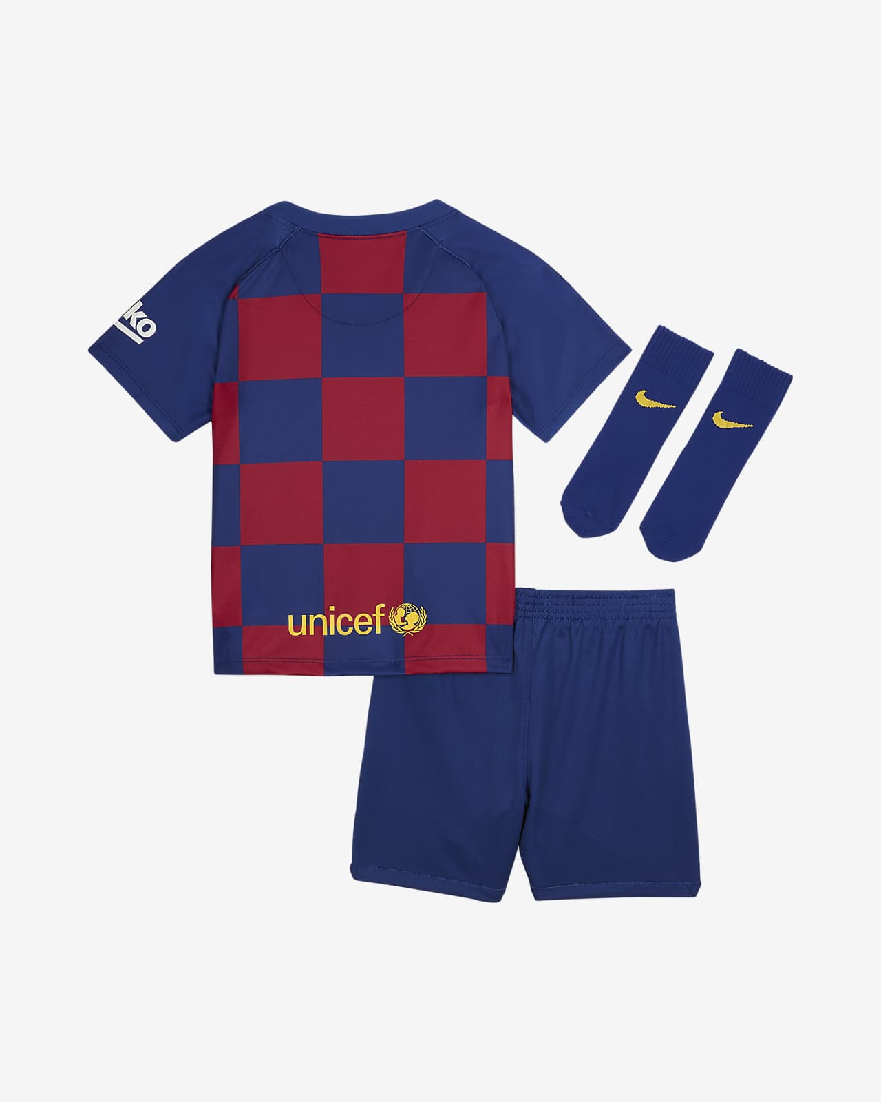 Tenue De Football Fc Barcelona 19 Domicile Pour Bebe Et Petit Enfant Nike Be