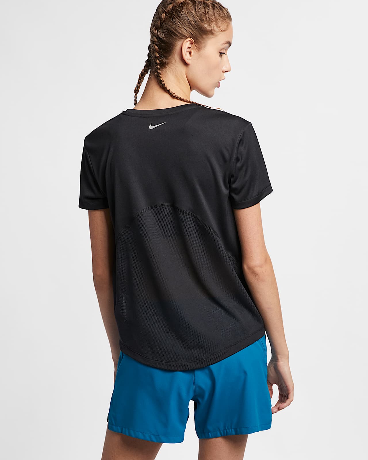 nike miler running top womens