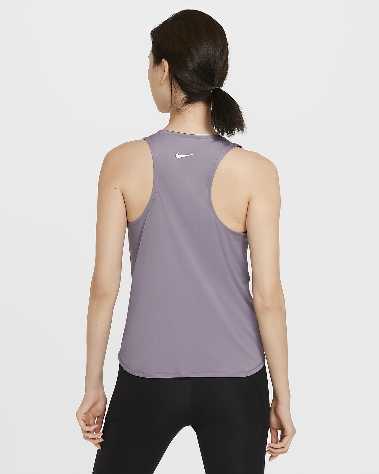 nike swoosh run tank