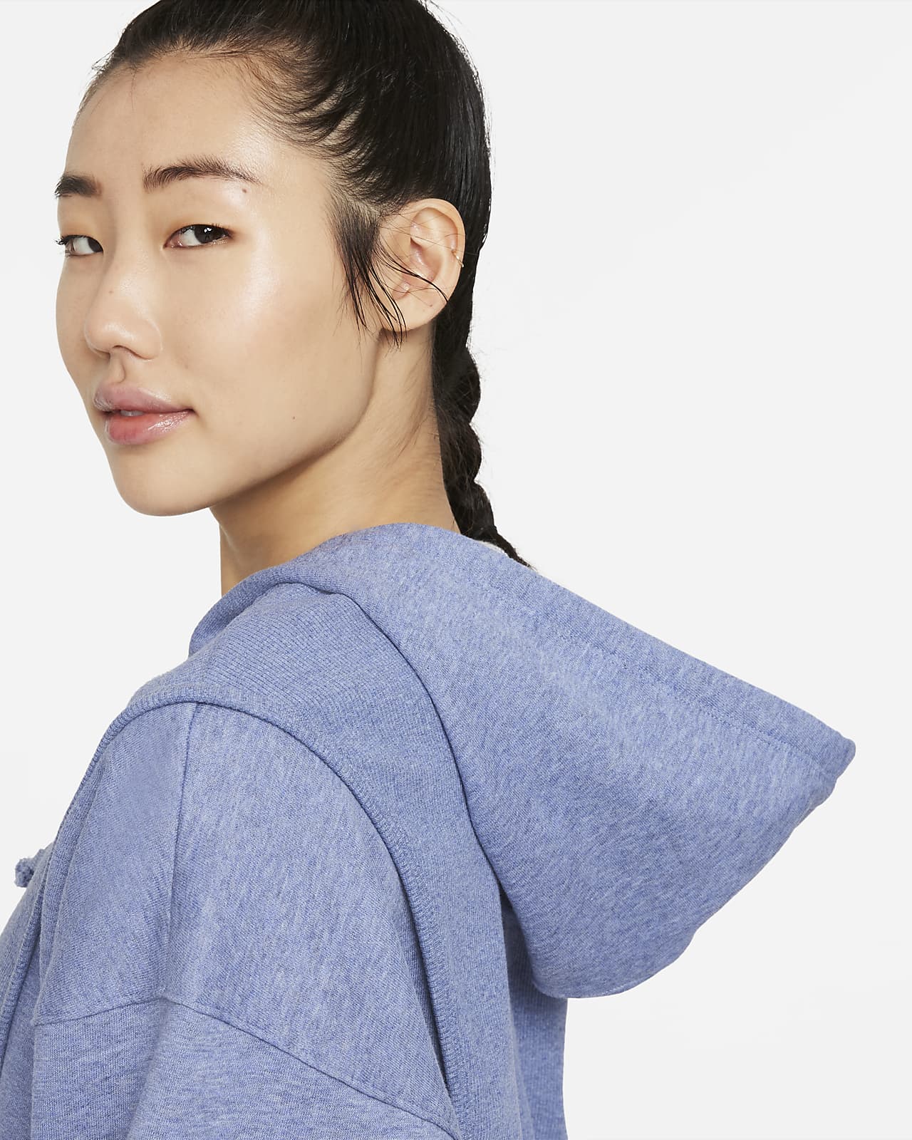 nike dri fit cropped sweatshirt