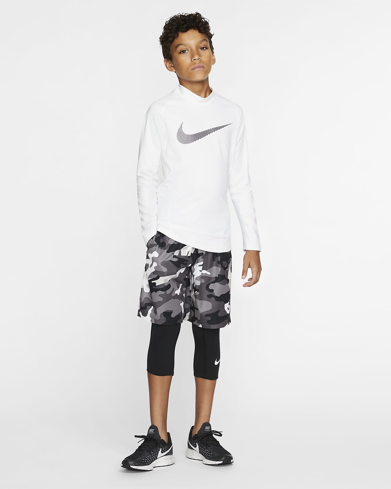 Nike Pro Big Kids' (Boys') 3/4-Length 
