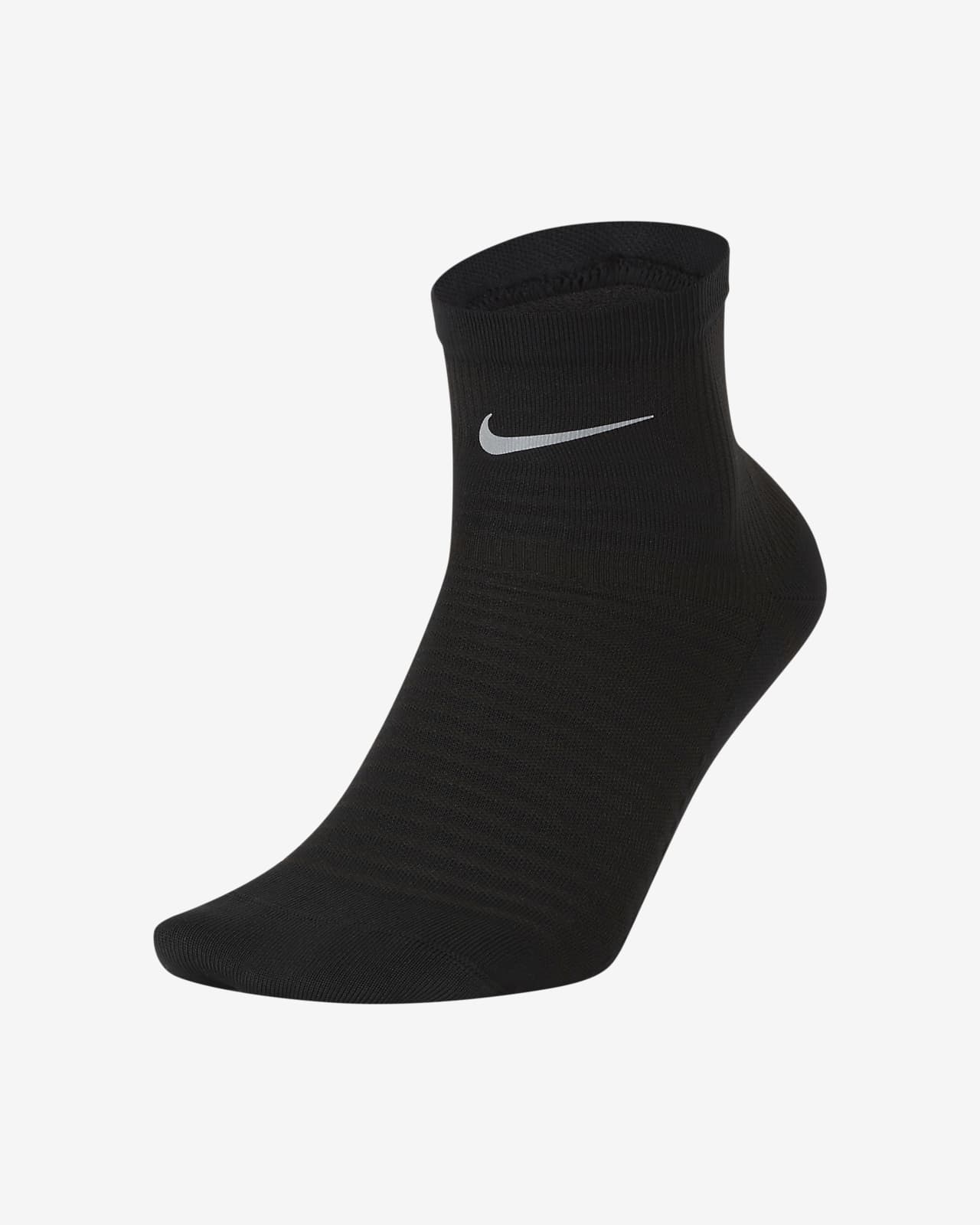 nike black running socks