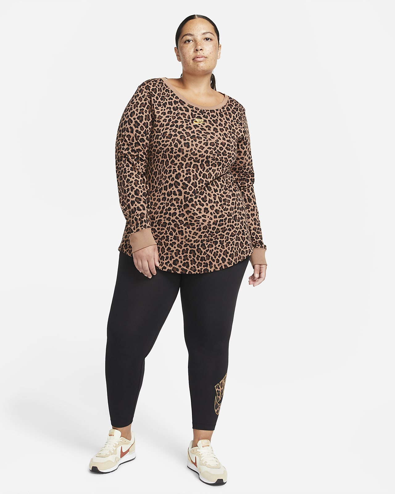 Nike Sportswear Women S Mid Rise Leggings Plus Size Nike Com