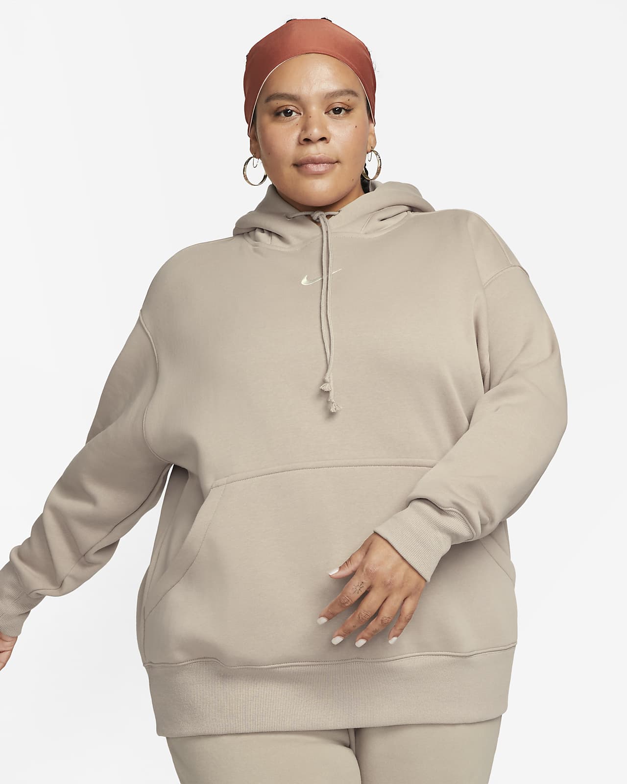 Nike Sportswear Fleece Women's Oversized Hoodie (Plus Size).
