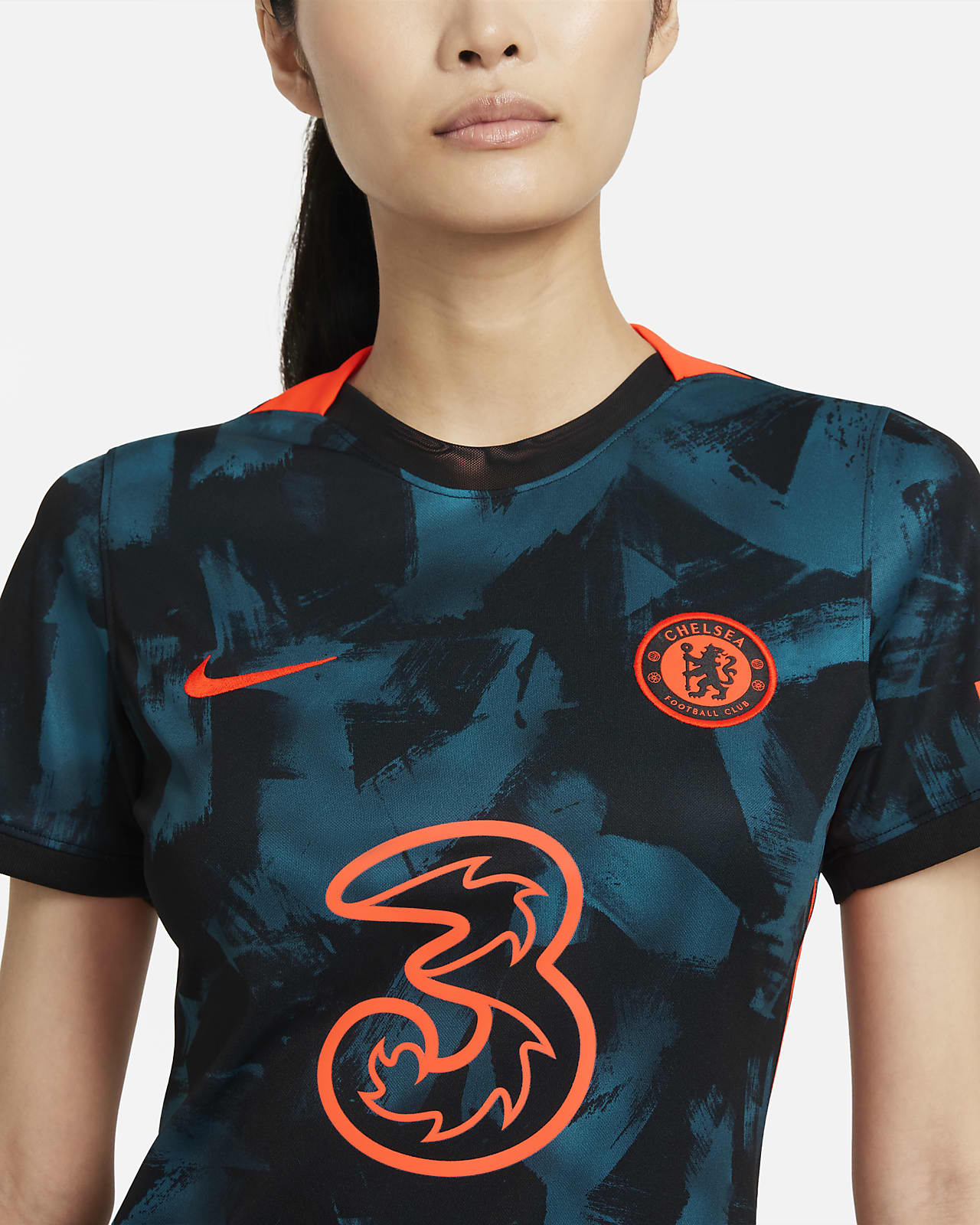 Tercera equipación Stadium Chelsea FC 2021/22 Camiseta de fútbol Nike  Dri-FIT - Mujer. Nike ES