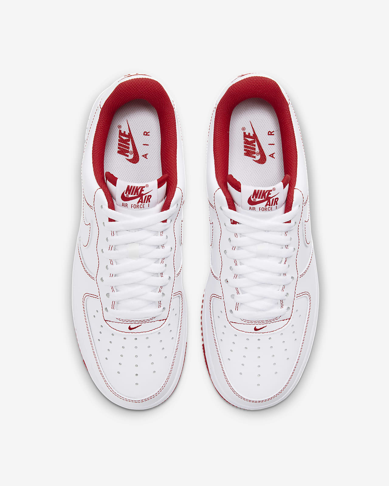 nike air force 1 07 red white