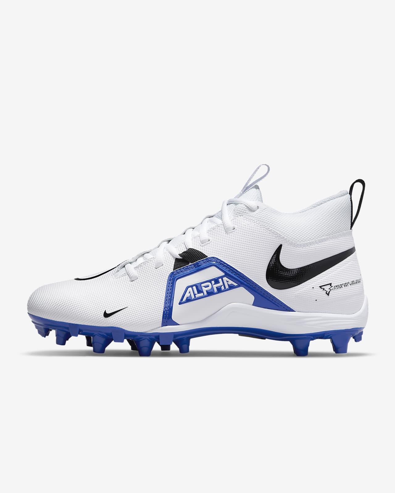 nike alpha menace blue