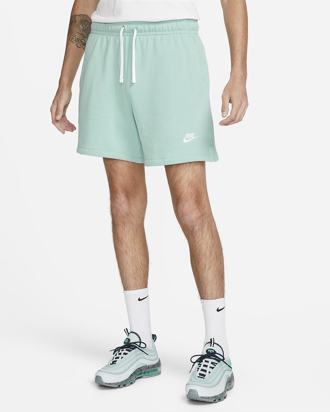 Shorts Flow de French Terry para hombre Nike Club Fleece
