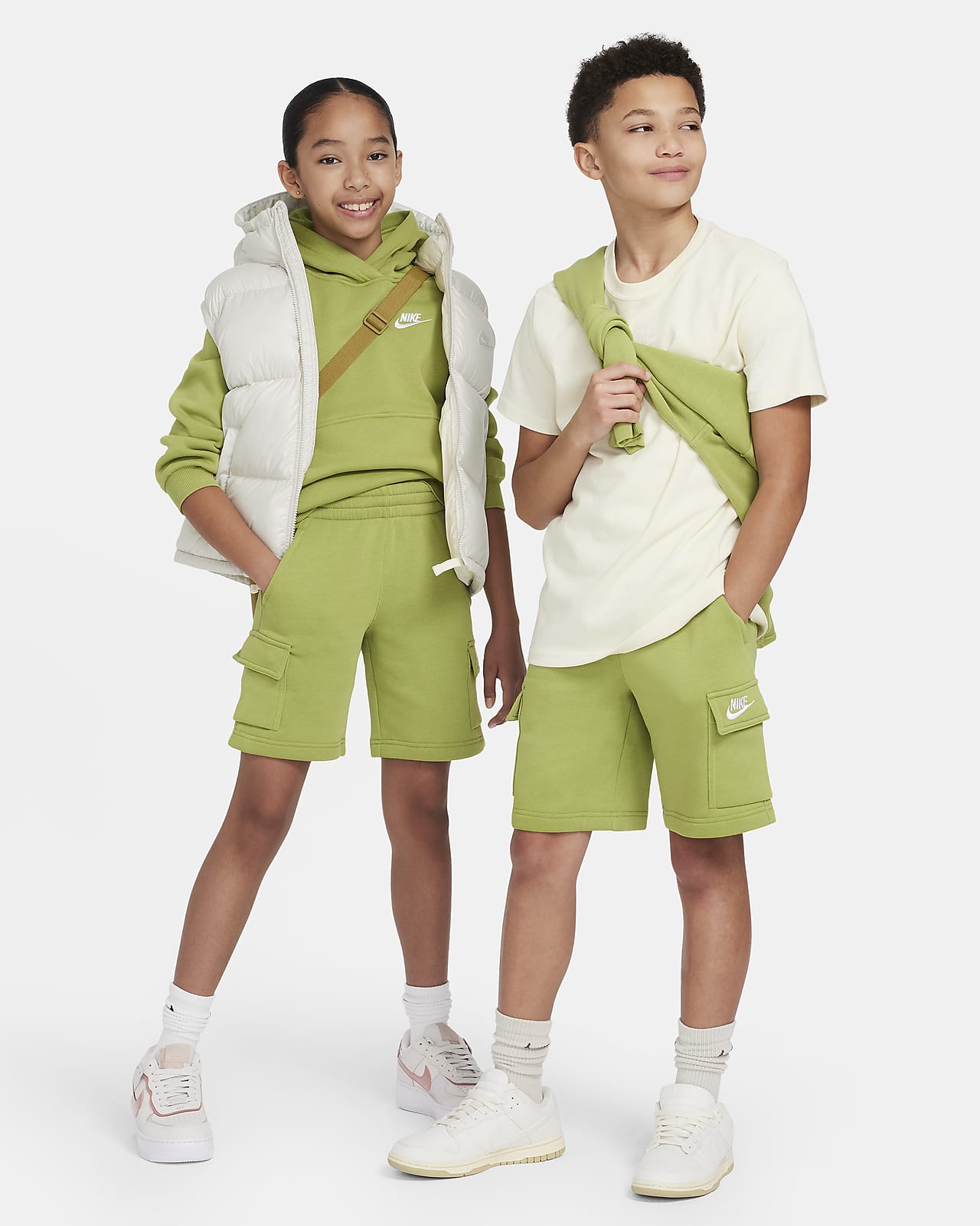 Nike Sportswear Club Fleece Big Kids' Cargo Shorts