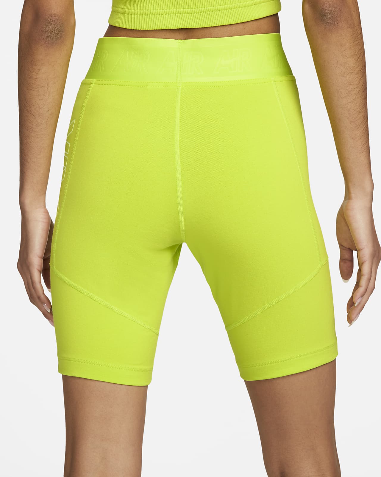 nike neon biker shorts