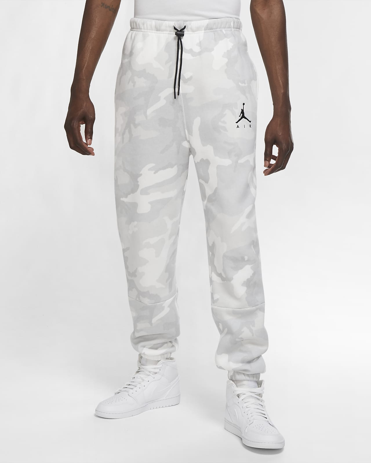 Jordan Jumpman Air fleecebukse med kamomønster til herre Jordan Jumpman Air fleecebukse med kamomønster til herre