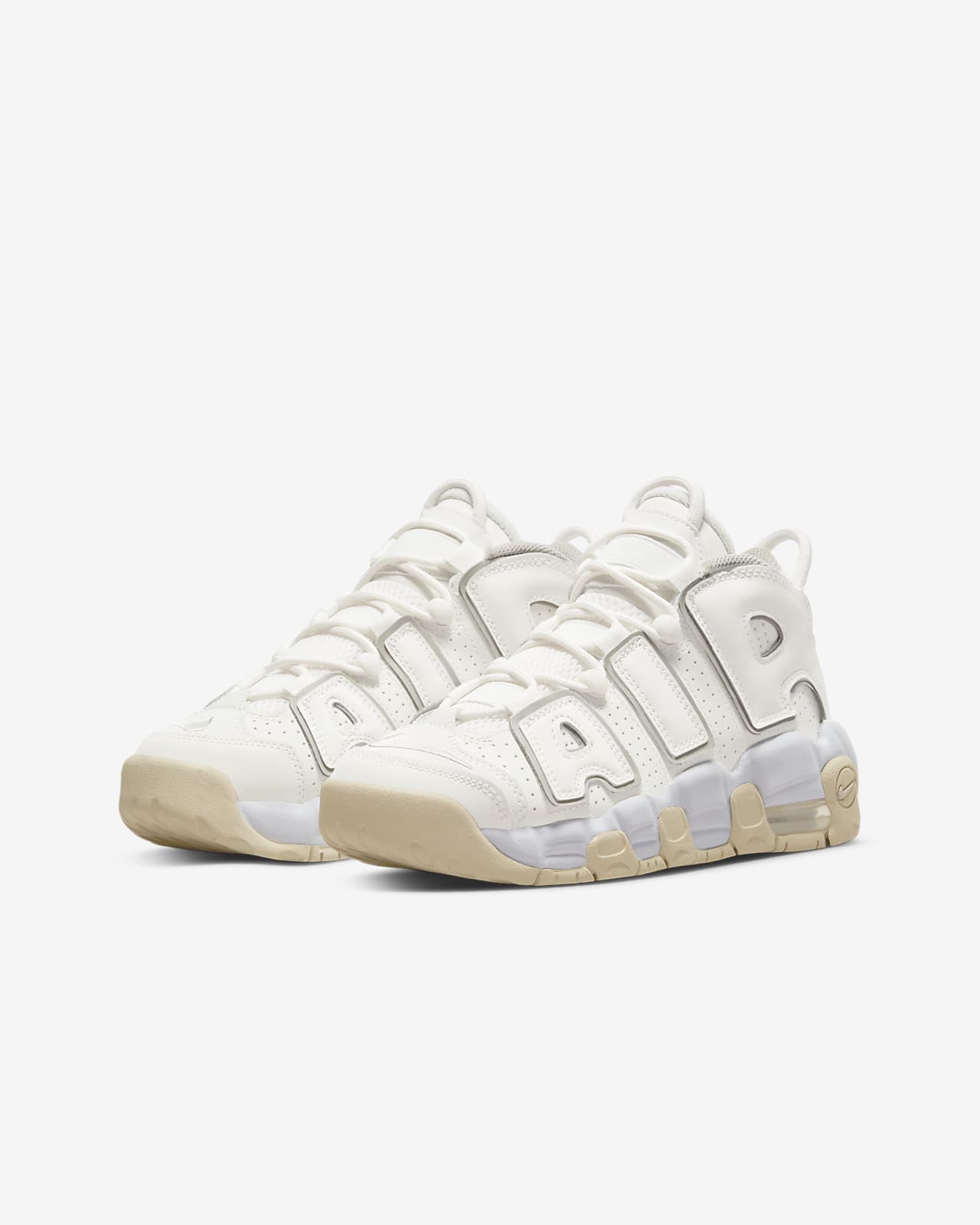 nike air more uptempo white multi