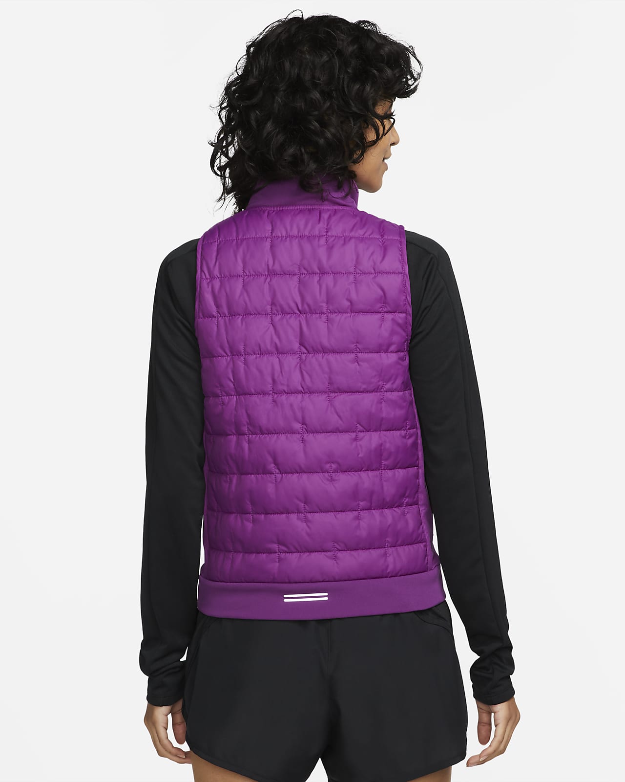 Nike Therma-FIT Hardloopbodywarmer met synthetische vulling voor dames. Nike  BE